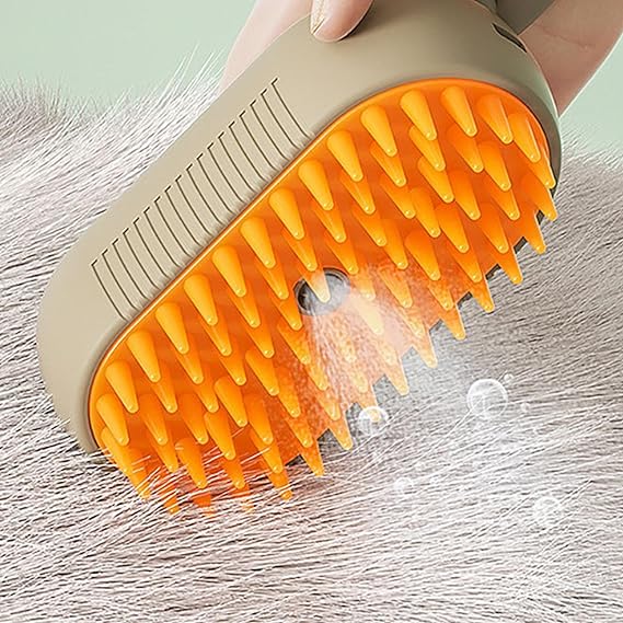 Cepillo Vapor Pro 3 en 1 para Perros y Gatos